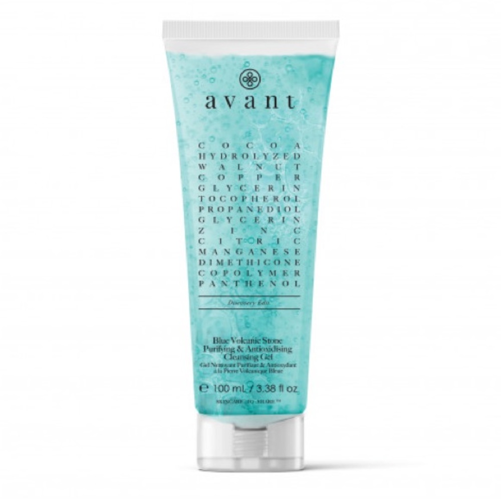 💦 AVANT SKINCARE Blue Volcanic Stone Purifying & Antioxidising Cleansing Gel